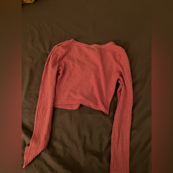 Reddish Pink Croptop!! - Picture 3 of 4
